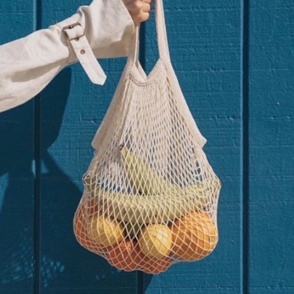 Ivory | French Market Net Bags - Picture 2 of 6